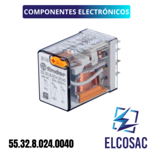 55.32.8.024.0040 Relé de potencia 24VAC 8/pin