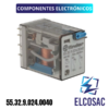 55.32.9.024.0040 Relé de potencia 24VDC 8/pin
