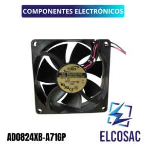 AD0824XB-A71GP Ventilador axial 24VDC 0.30A