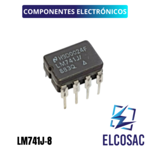 LM741J CDIP-8 Amplificador Operacional