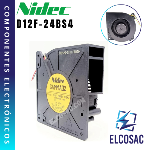D12F-24BS4 | VENTILADOR 120X120X32MM 24VDC 0.70A | NIDEC