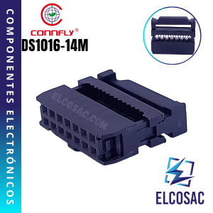 DS1016-14MA2BB | CONECTOR IDC 14 PINES | CONNFLY