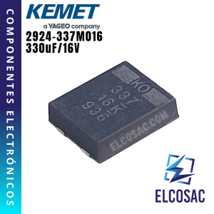 330UF 16V TANTALIO SMD (337) | KEMET