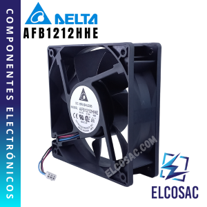 AFB1212HHE-R00 | VENTILADOR 120x120x38mm 12VDC 0.70A | DELTA ELECTRONICS