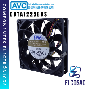 DBTA1225B8S | VENTILADOR 120x120x25mm 48VDC 0.50A | AVC