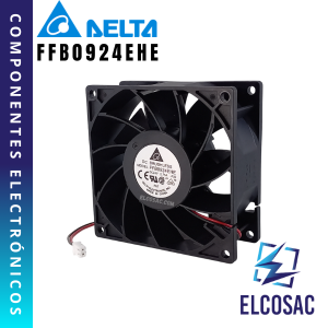 FFB0924EHE-F00 | VENTILADOR 92x92x38mm 24VDC 0.75A | DELTA ELECTRONICS