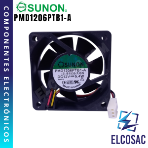 PMD1206PMB1-A(2).F.GN | VENTILADOR 60x60x38mm 12VDC 880mA | SUNON