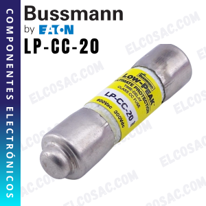 LP‑CC‑20 | FUSIBLE CARTUCHO 20A 600VAC 10X38MM | BUSSMANN