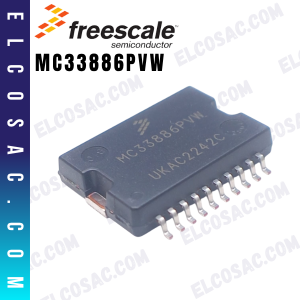 MC33886PVW | CONTROLADOR DE MOTOR | FREESCALE / NXP