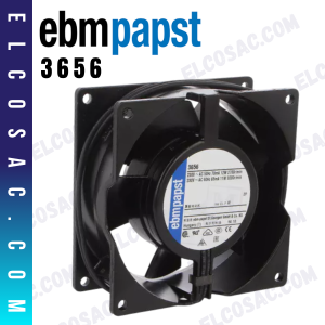 3656 | VENTILADOR AXIAL 92X92X38MM 230V AC 12W | EBM-PAPST