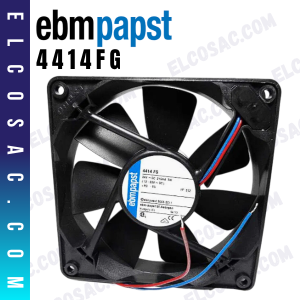 4414FG | VENTILADOR AXIAL 119X119X25MM 24V DC 5W | EBM-PAPST
