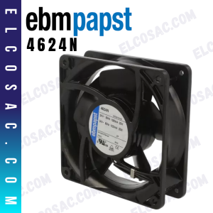 4624N | VENTILADOR AXIAL 119X119X38MM 24V AC 20W | EBM-PAPST