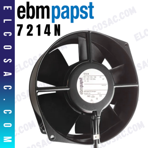 7214N | VENTILADOR 150X150X55MM 24V | EBM-PAPST
