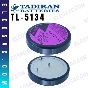 TL-5134 | BATERIA DE LITIO 1/10D 3.6V 1000mAh | TADIRAN