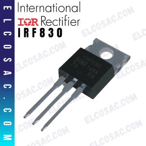 IRF830 | INTERNATIONAL RECTIFIER