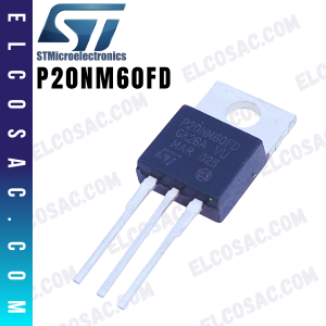 STP20NM60FD | STMICROELECTRONICS