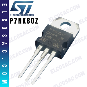 STP7NK80Z | STMICROELECTRONICS