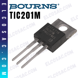 TIC201M | BOURNS TEXAS INSTRUMENTS